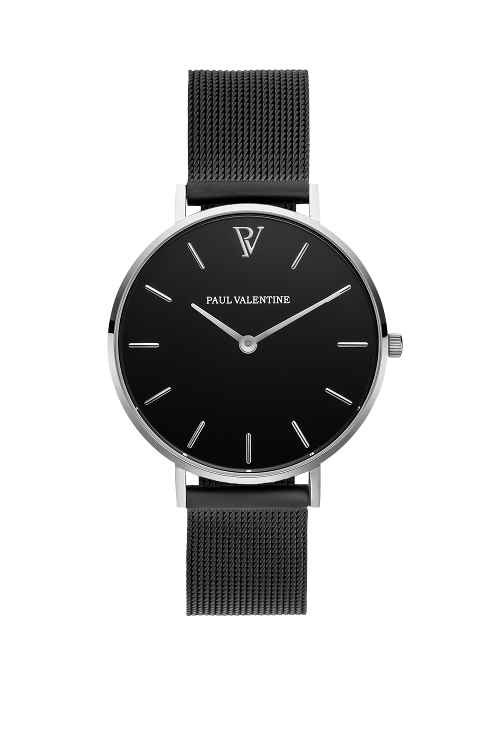 Pearl Silver Black Mesh