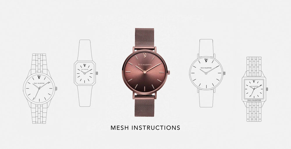 Paul valentine watch strap sale