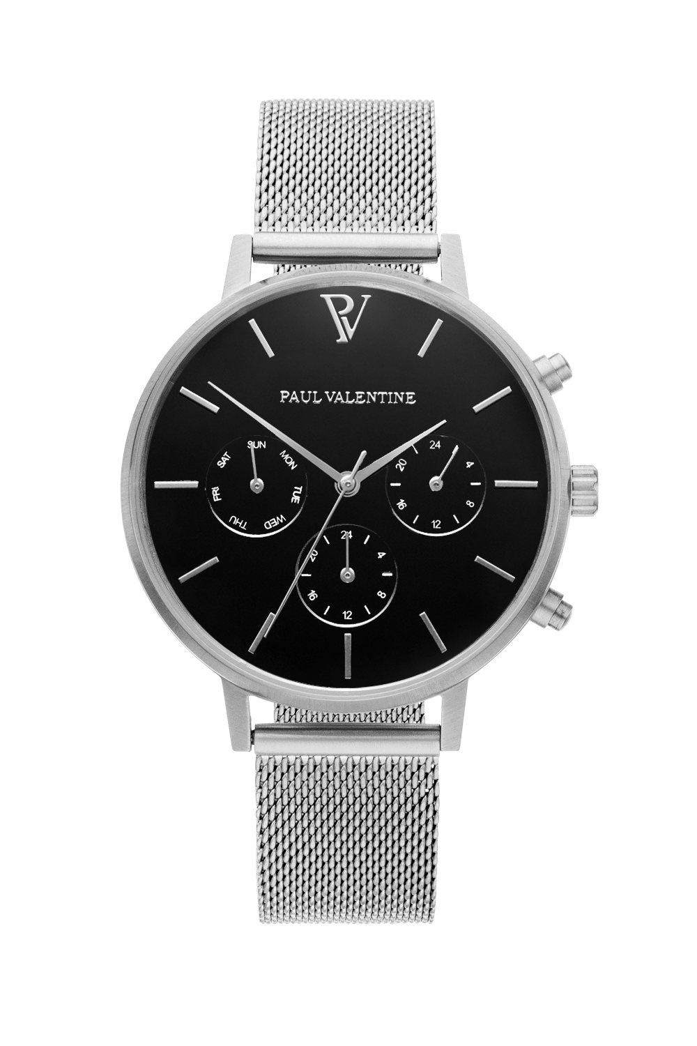 Multifunctional Silver Black