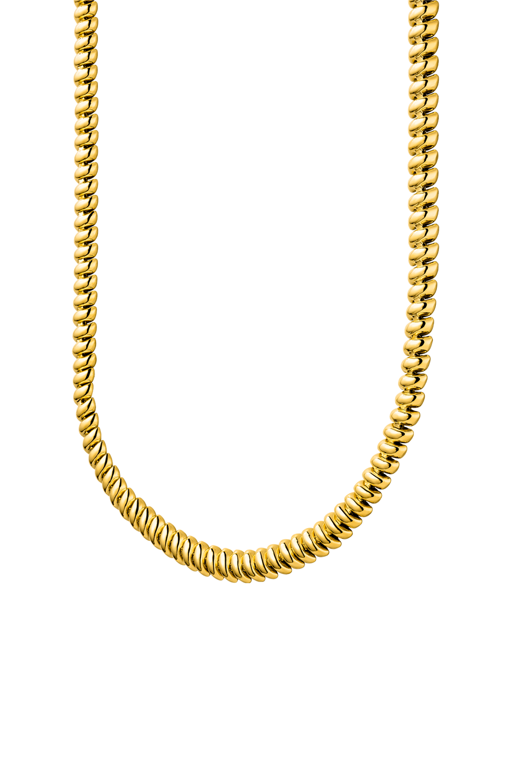 Iconic Twisted Necklace 14K Gold Plated